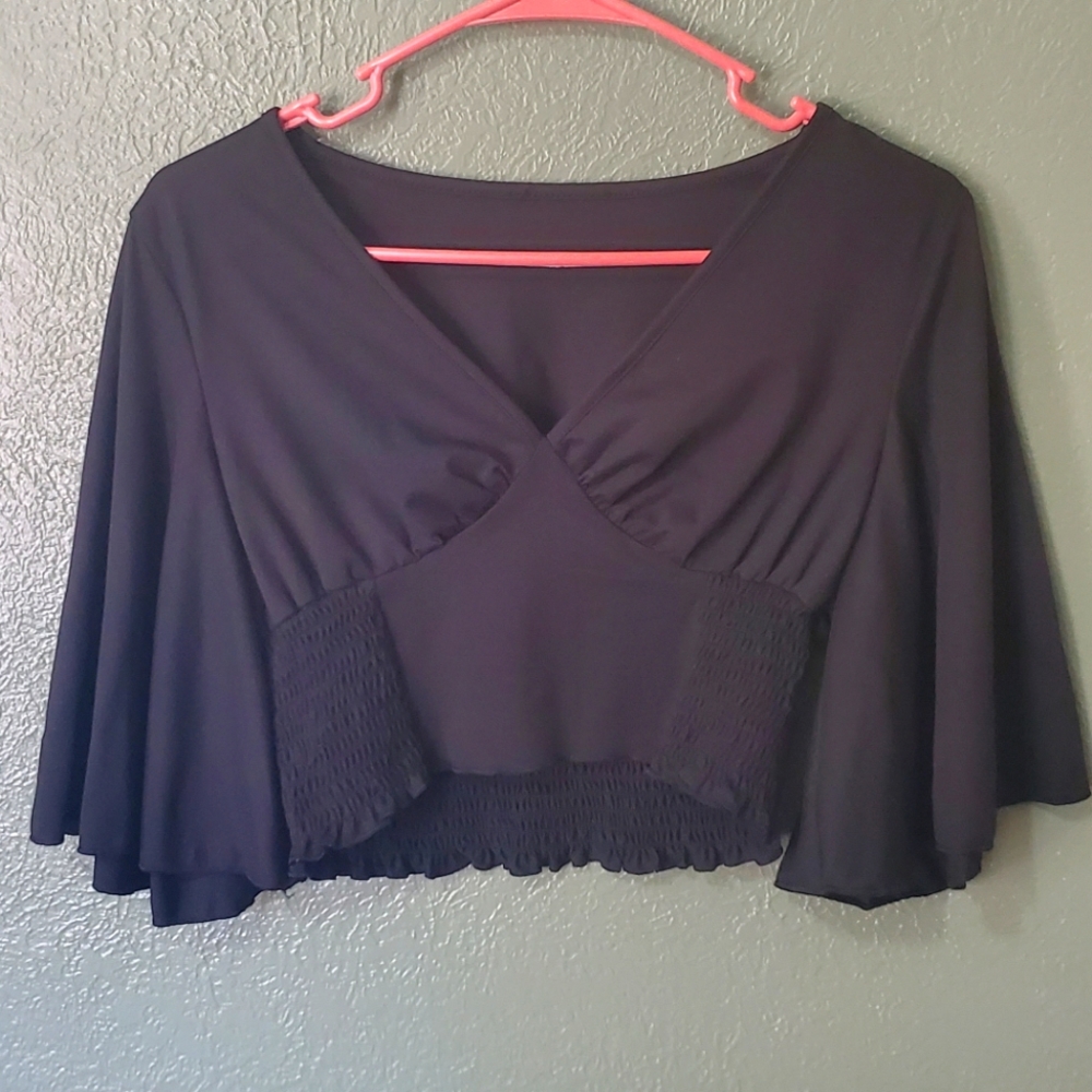 Crop top blouse